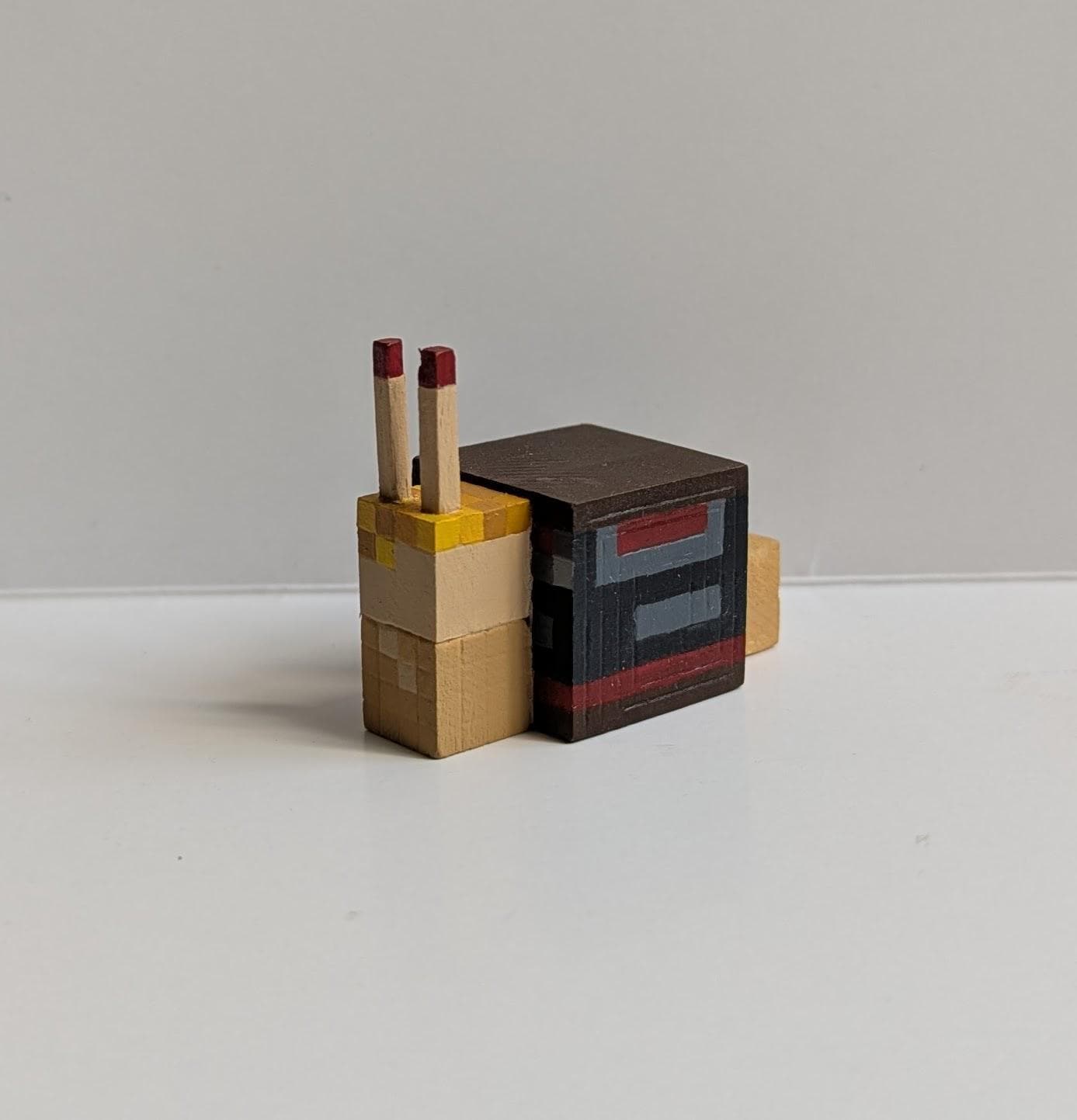 Handcrafted Life Series Snails - Wooden Minecraft Wild Life Characters
