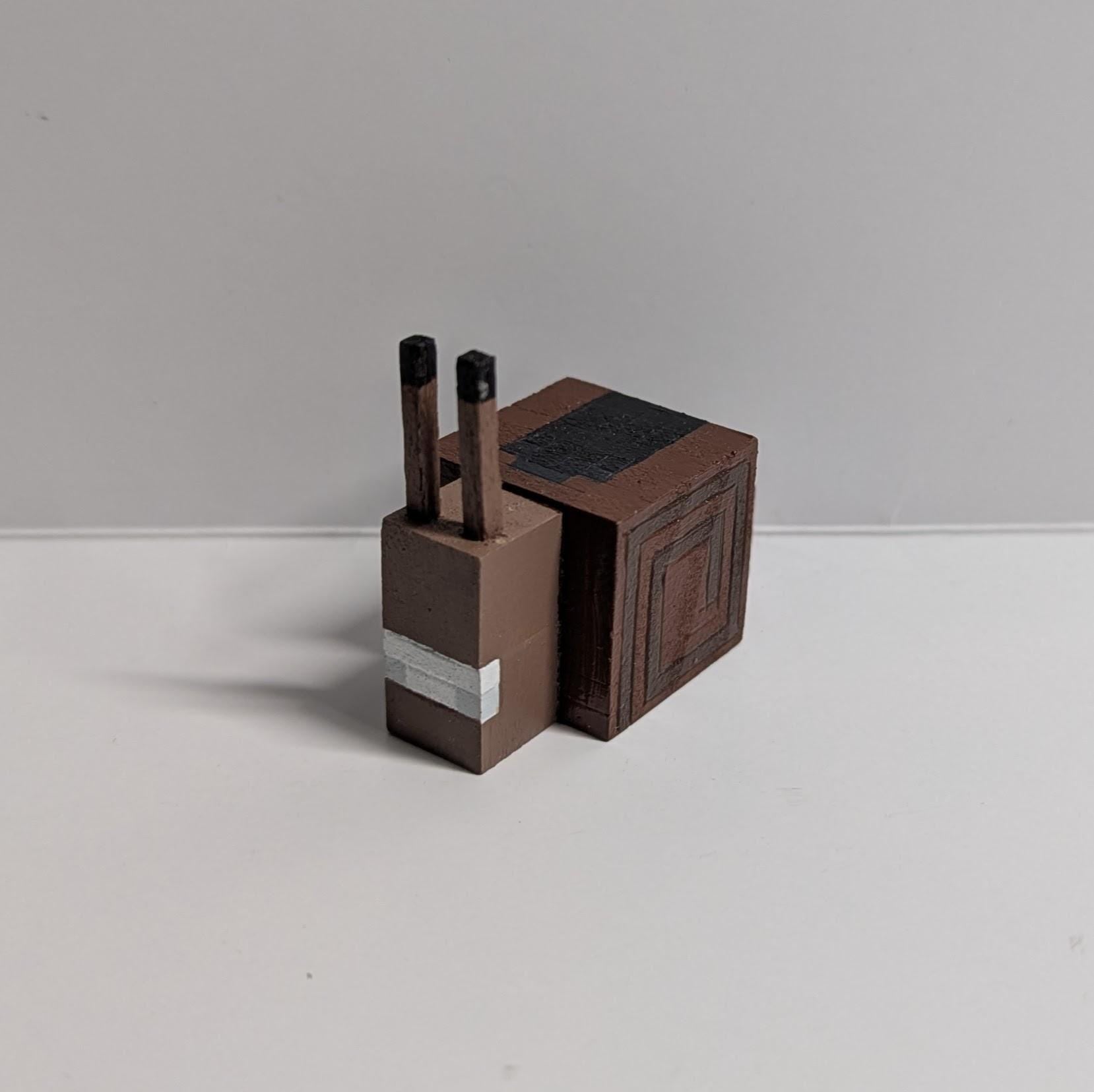 Handcrafted Life Series Snails - Wooden Minecraft Wild Life Characters