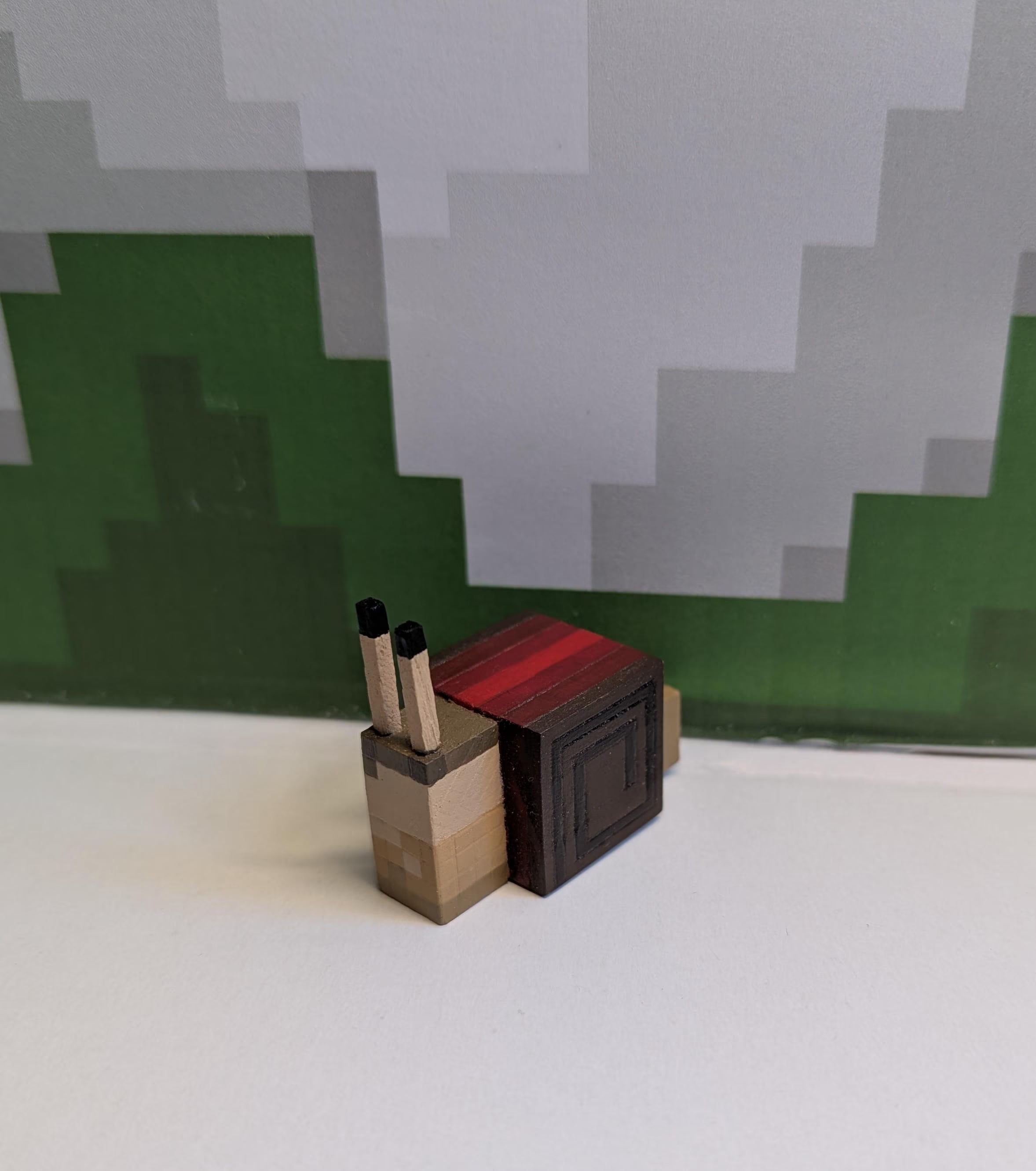 Handcrafted Life Series Snails - Wooden Minecraft Wild Life Characters