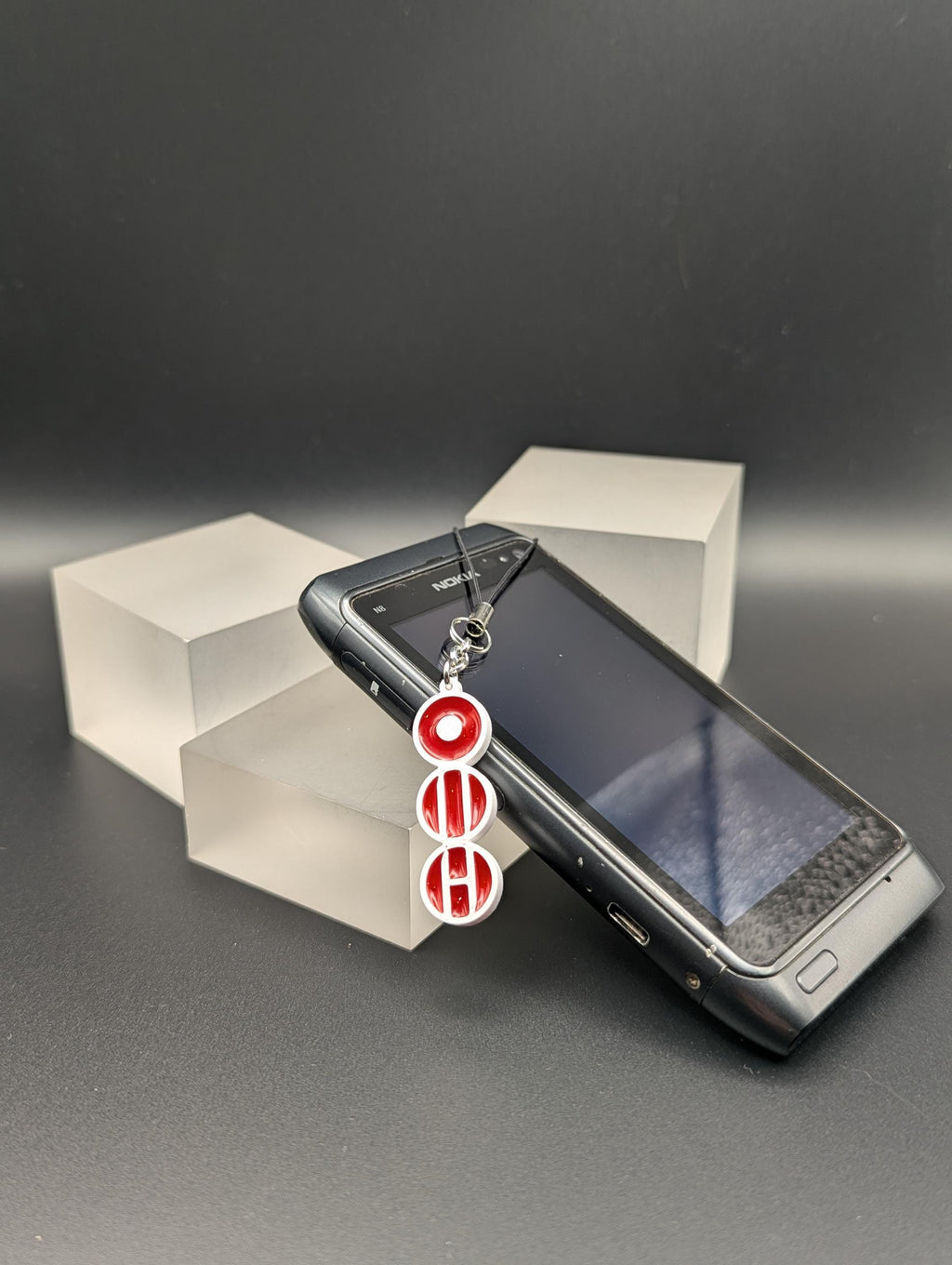 Arirang inspired  Pendant ~ 3D printed with an inlay of resin on an 18 inch Stainless steel chain