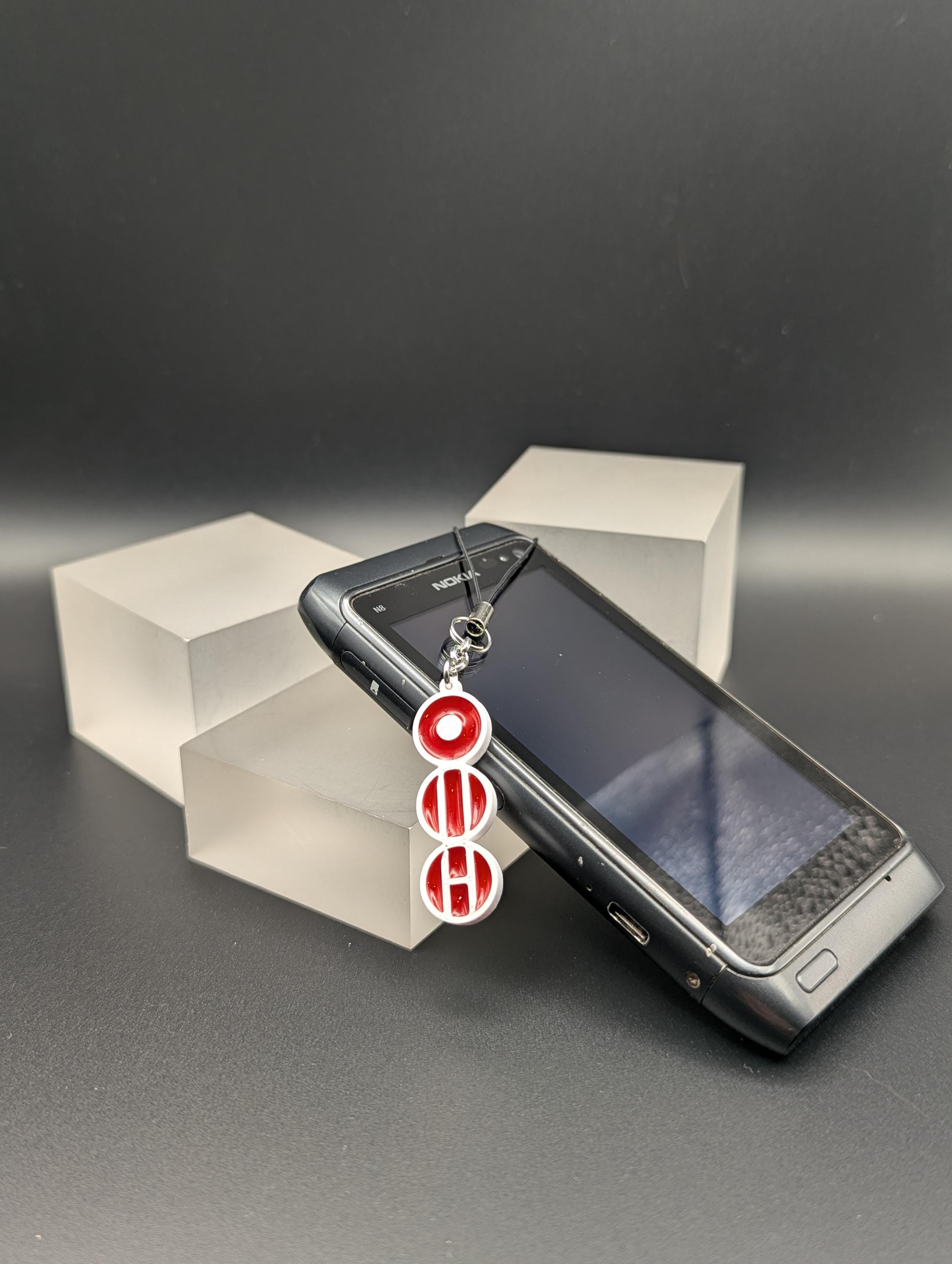 Arirang inspired  Pendant ~ 3D printed with an inlay of resin on an 18 inch Stainless steel chain