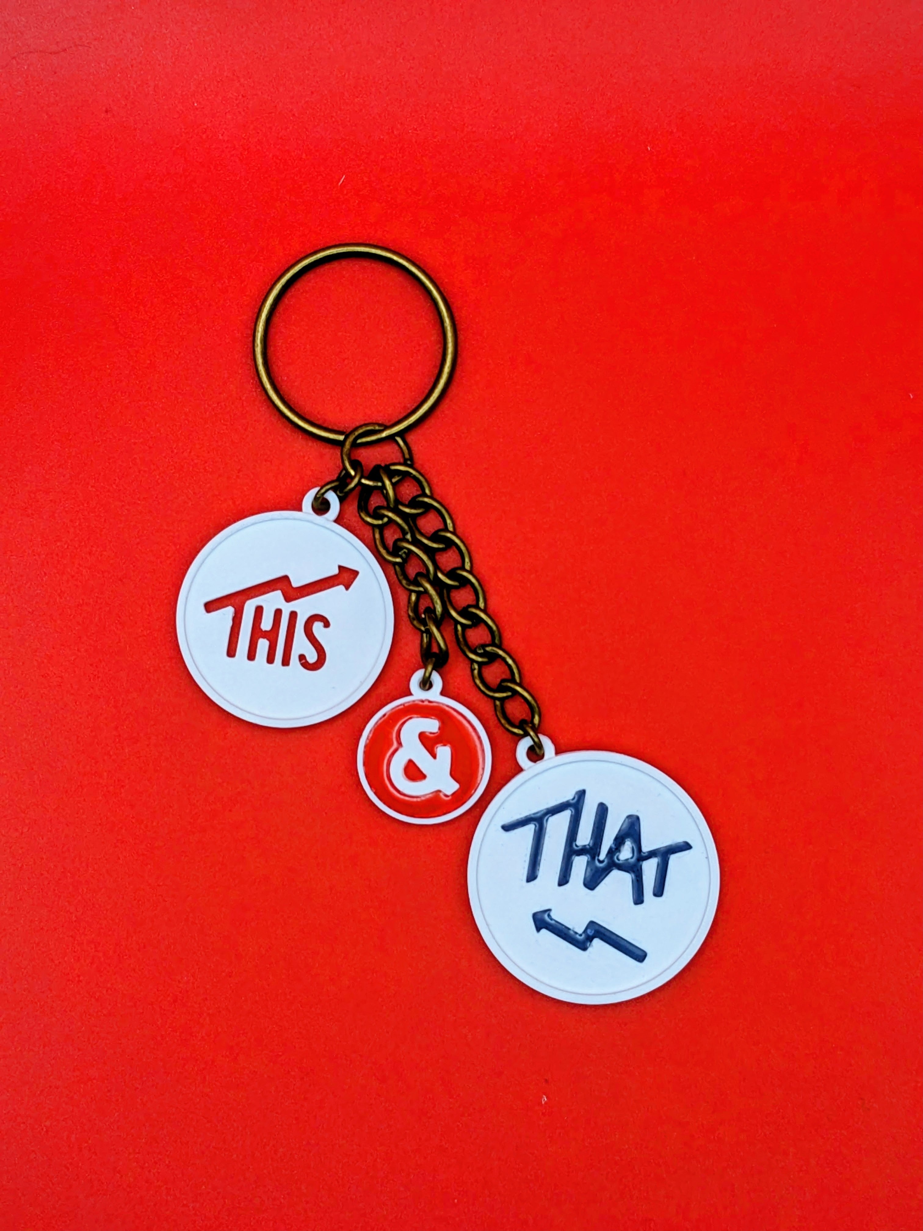 THIS & THAT Stray Kids Keyring Handcrafted 3D Printed & Resin Logo K-Pop Accessory