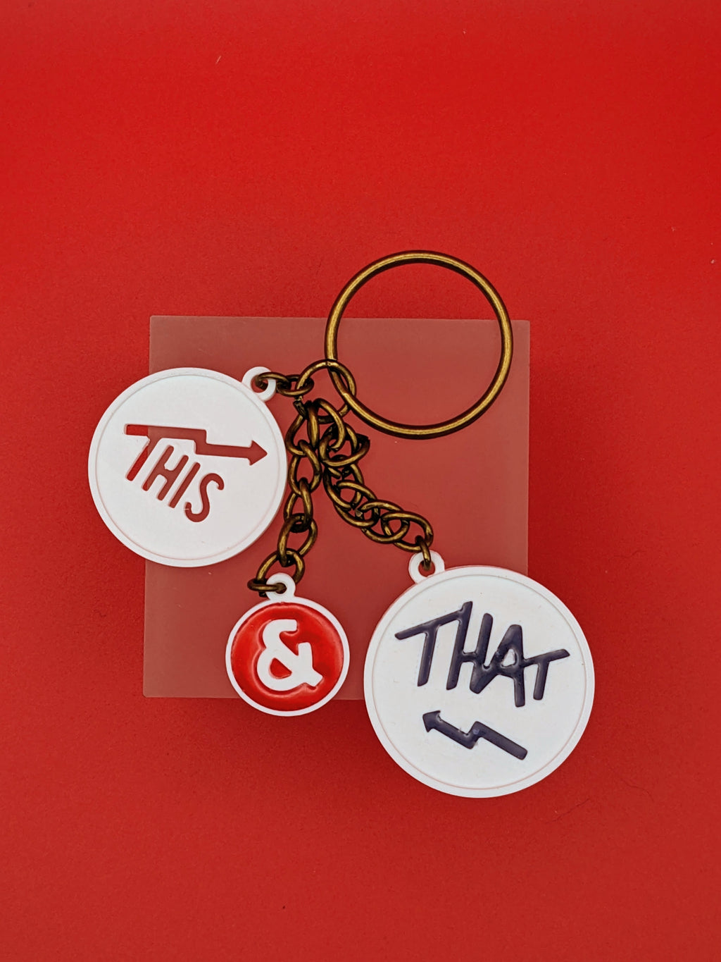 THIS & THAT Stray Kids Keyring Handcrafted 3D Printed & Resin Logo K-Pop Accessory