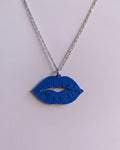 Blue Lips Necklace or Keyring | Cortis Inspired