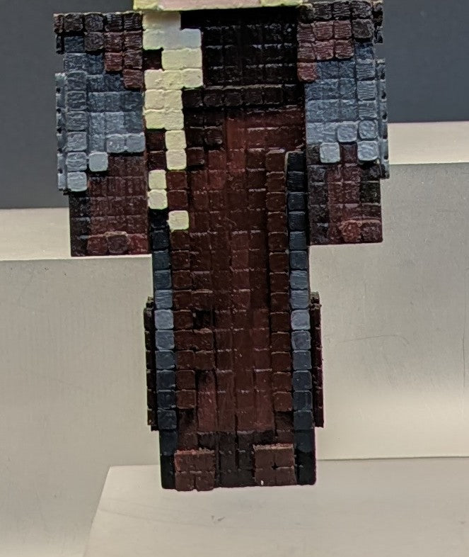 Your own custom skins. Wooden Minecraft inspired figures