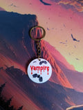 "Vampire Bat" keyring Handcrafted 3D Printed & Resin Logo K-Pop Accessory