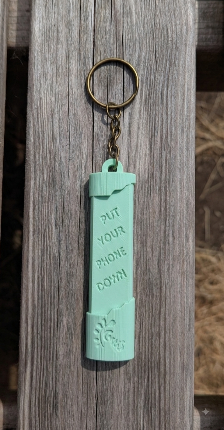 Cortis 3D Printed Light Stick Keyring